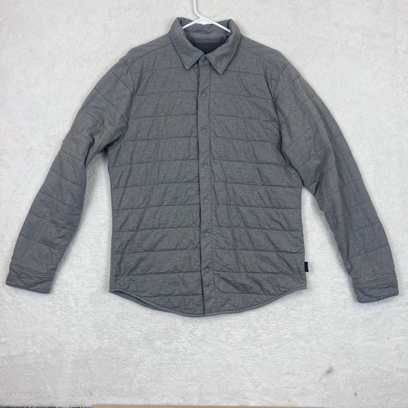 The North Face Insulated Puffer Jacket Men's Large Quilted Coat Snap Front - Picture 1 of 9